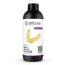 HARZ Labs Dental Yellow Clear Pro - фотополимер, цвет желтый прозрачный, 1 кг