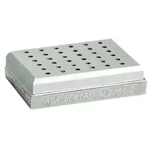 Asa Dental AL2761-2 - подставка для боров, 36. шт., алюминий, угловые