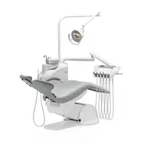 Diplomat Dental Consul DC180 - стоматологическая установка навесного типа с нижней подачей инструментов, с креслом DE 20 (1 положение), Кресло: DE 20 (1 положение), Компрессор: Без компрессора
