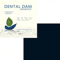 Medenta Dental Dam - завеса резиновая "Раббер дам" Медента черная/средняя