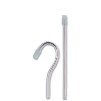 Asa Dental Blossom - слюноотсосы, 15 см, 100 шт, прозрачные, Цвет: Прозрачный